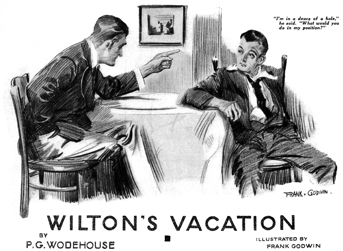Wilton's Vacation, by P. G. Wodehouse