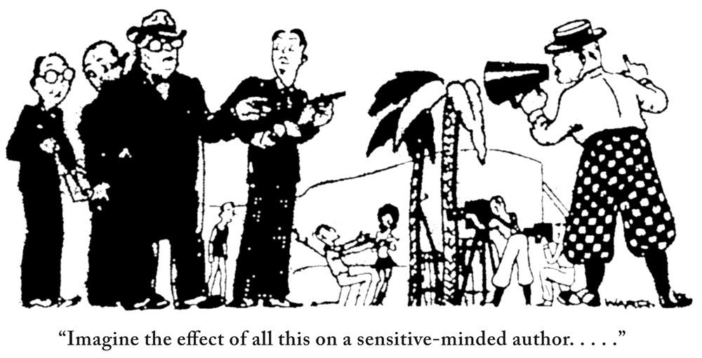 The White Slaves of Hollywood, by P. G. Wodehouse