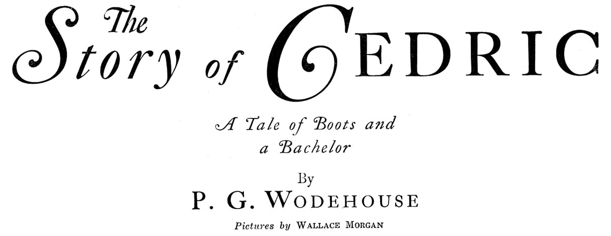 The Story of Cedric, by P. G. Wodehouse