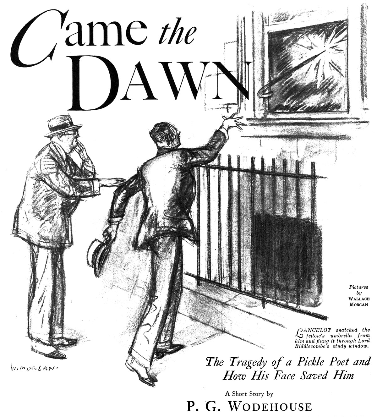 Came the Dawn, by P. G. Wodehouse