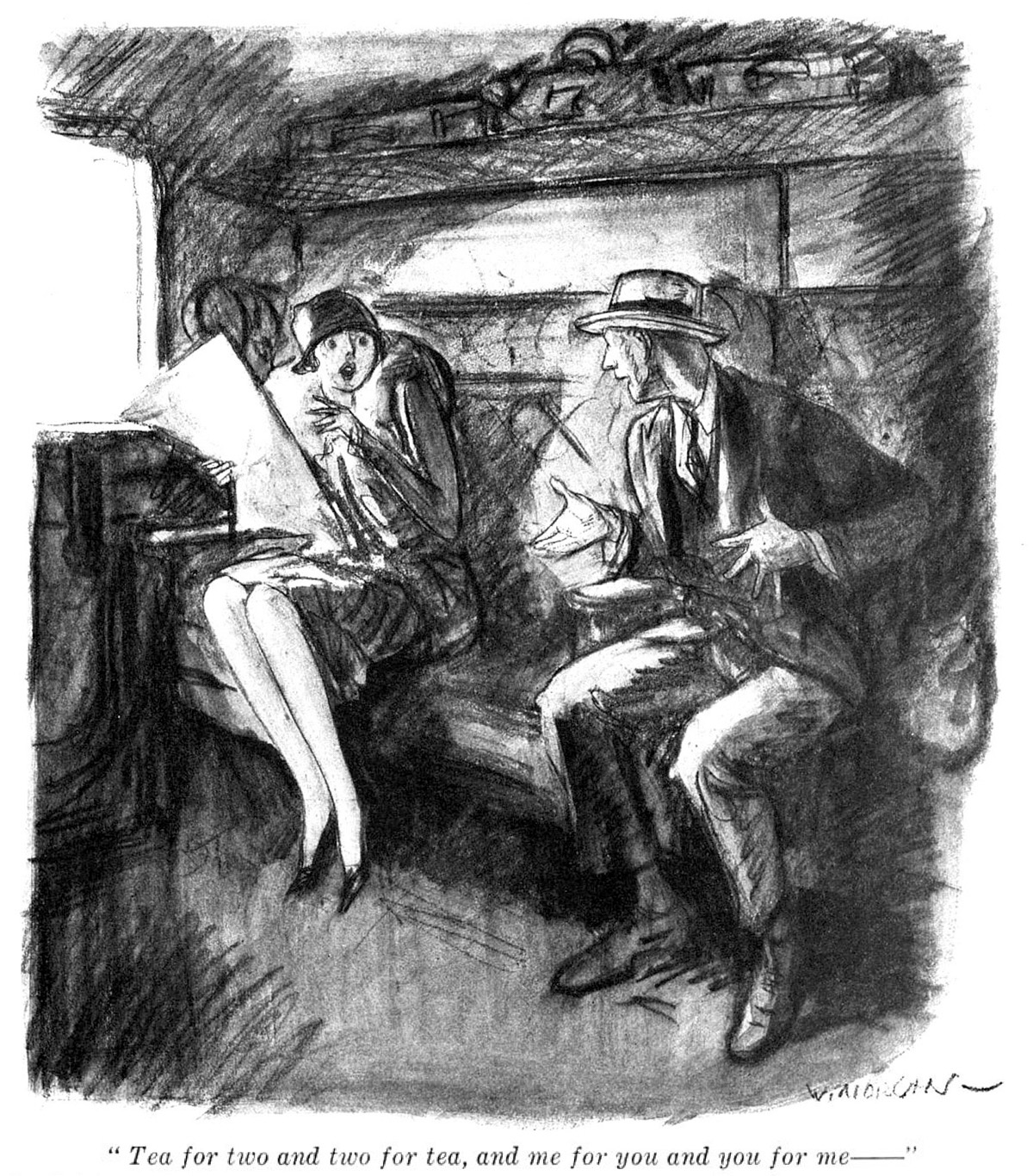 “Tea for two and two for tea”