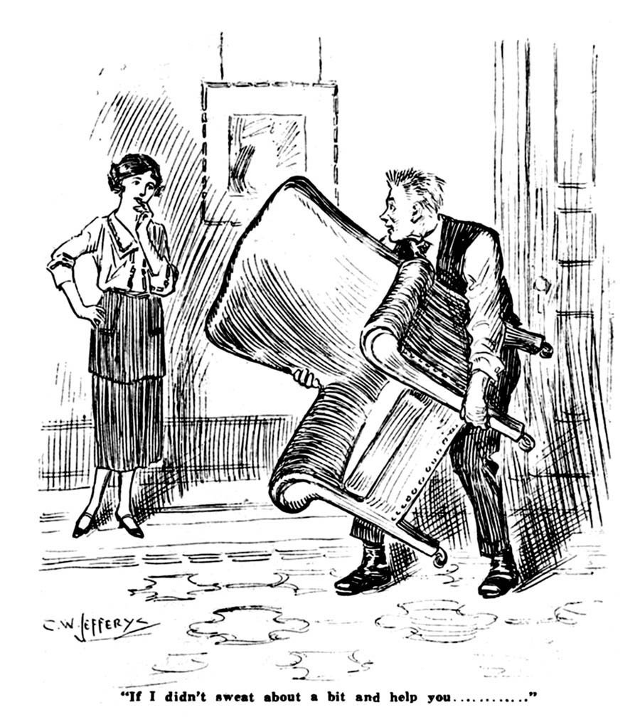 If I didn't sweat about a bit and help you...