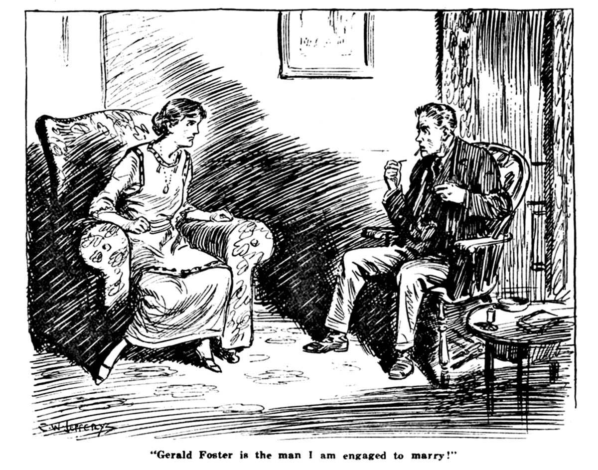 Gerald Foster is the man I am engaged to marry!