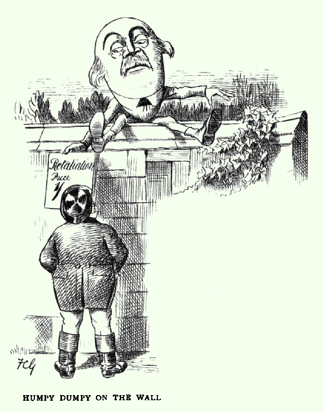 Humpy Dumpy on the Wall