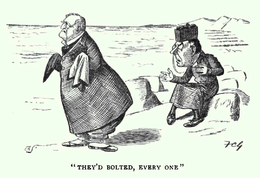 “They’d bolted, every one”