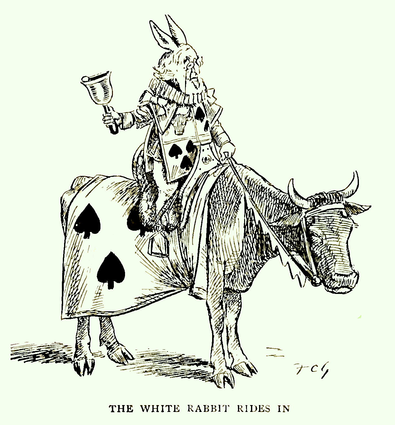 The White Rabbit Rides In